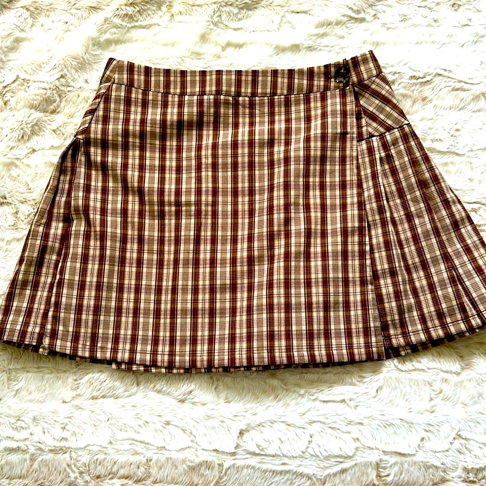 Plaid skirt
